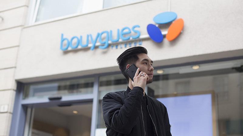 Appels par Wi-Fi proposés par Bouygues Télécom​