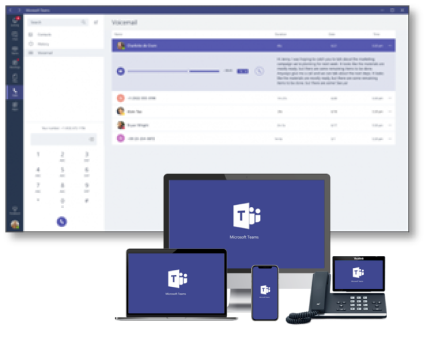 Associez le meilleur de la téléphonie professionnelle à la puissance de Microsoft Teams