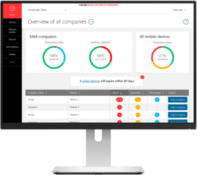 Les avantages de la suite antivirus PSB F-Secure